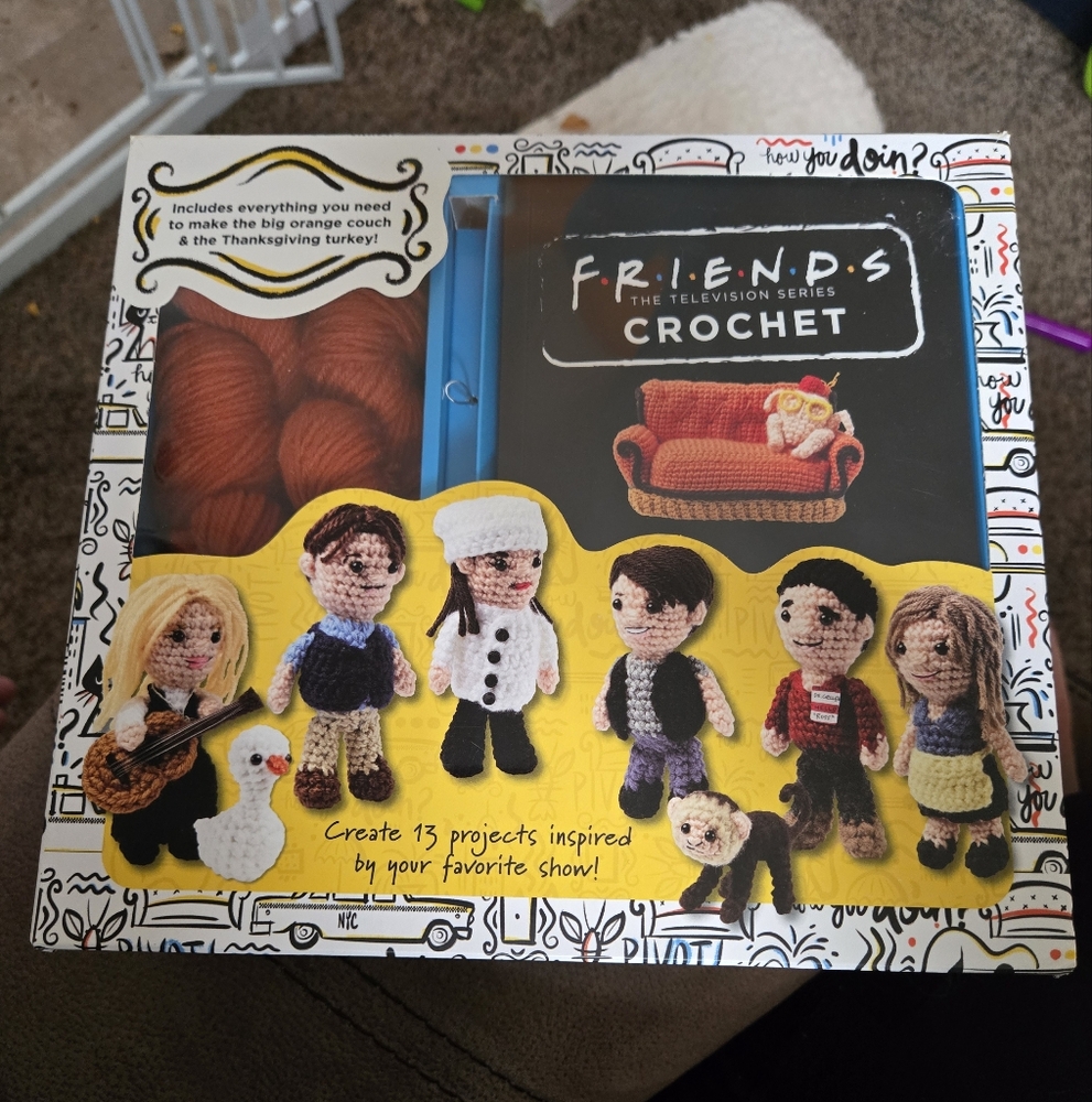 Friends The Television Series crochet set